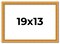 19x13 Solid Wood Antique Picture Frame with UV-Resistant Acrylic & Acid-Free Backing, Available in 4 Finishes: Bronze, Gold, Silver, and Gold with Black